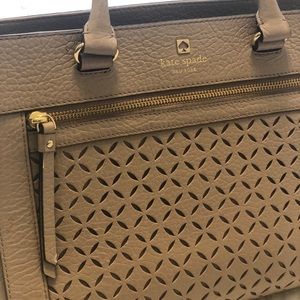 Kate Spade purse (gray, medium size)